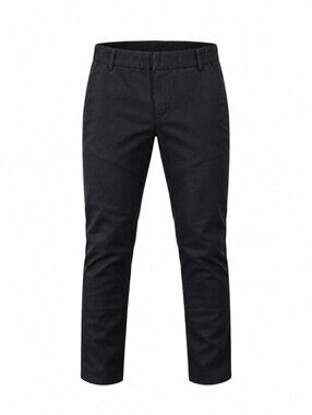 BEVY FLOG Women's Black Ankle Cropped Dafna Style Flog Pants - Black Stripe
